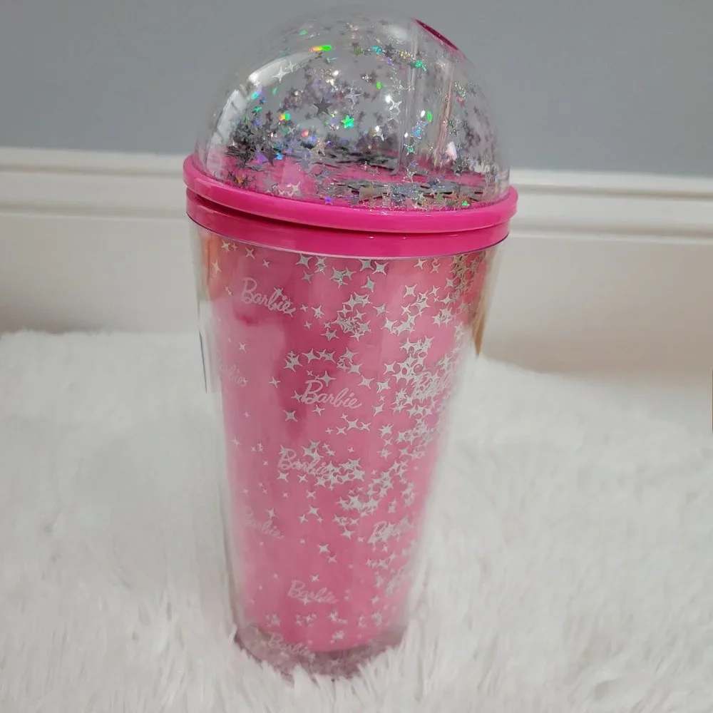 Barbie Dome Tumbler with Straw